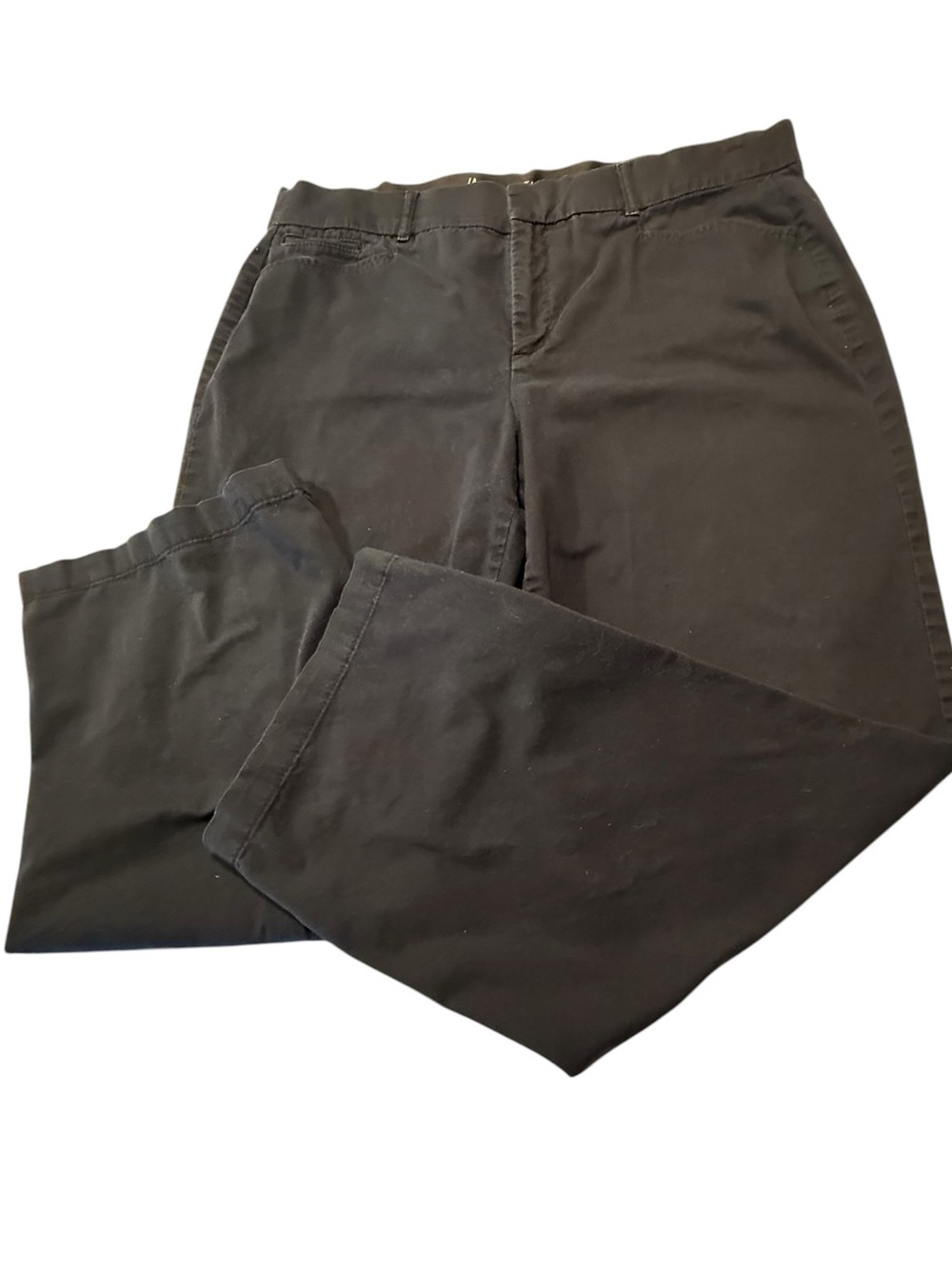 JM Collection Women’s  Black Casual Chino Pants